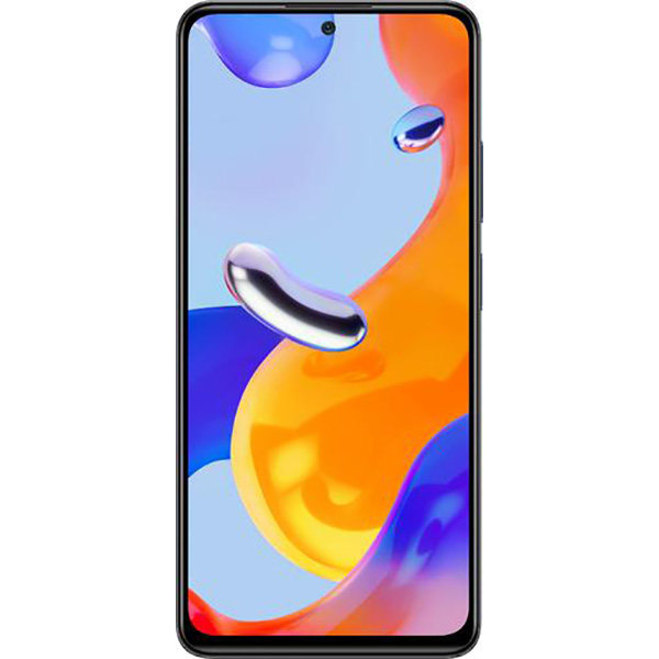 نمای روبرو گوشی شیائومی مدل Redmi Note 11 Pro 4G دو سیم‌ کارت ظرفیت 128 و رم 8 گیگ مشکی