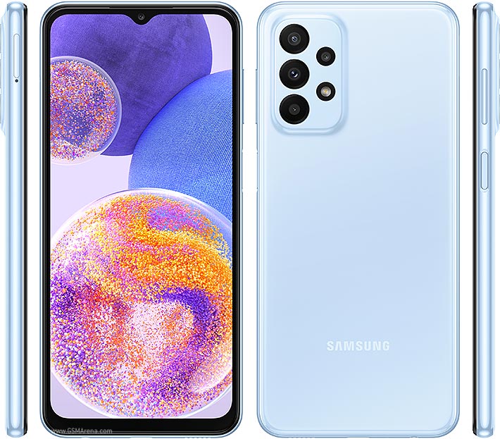 تصویر  گوشی موبایل سامسونگ مدل Galaxy A23  دو سیم کارت ظرفیت 128 گیگابایت و رم 6 گیگابایت - پک ویتنام - آبی