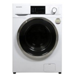 ماشین لباسشویی دوو مدل DWK1-CH840 ظرفیت ۸ کیلوگرم رنگ سفید نمای روبرو 