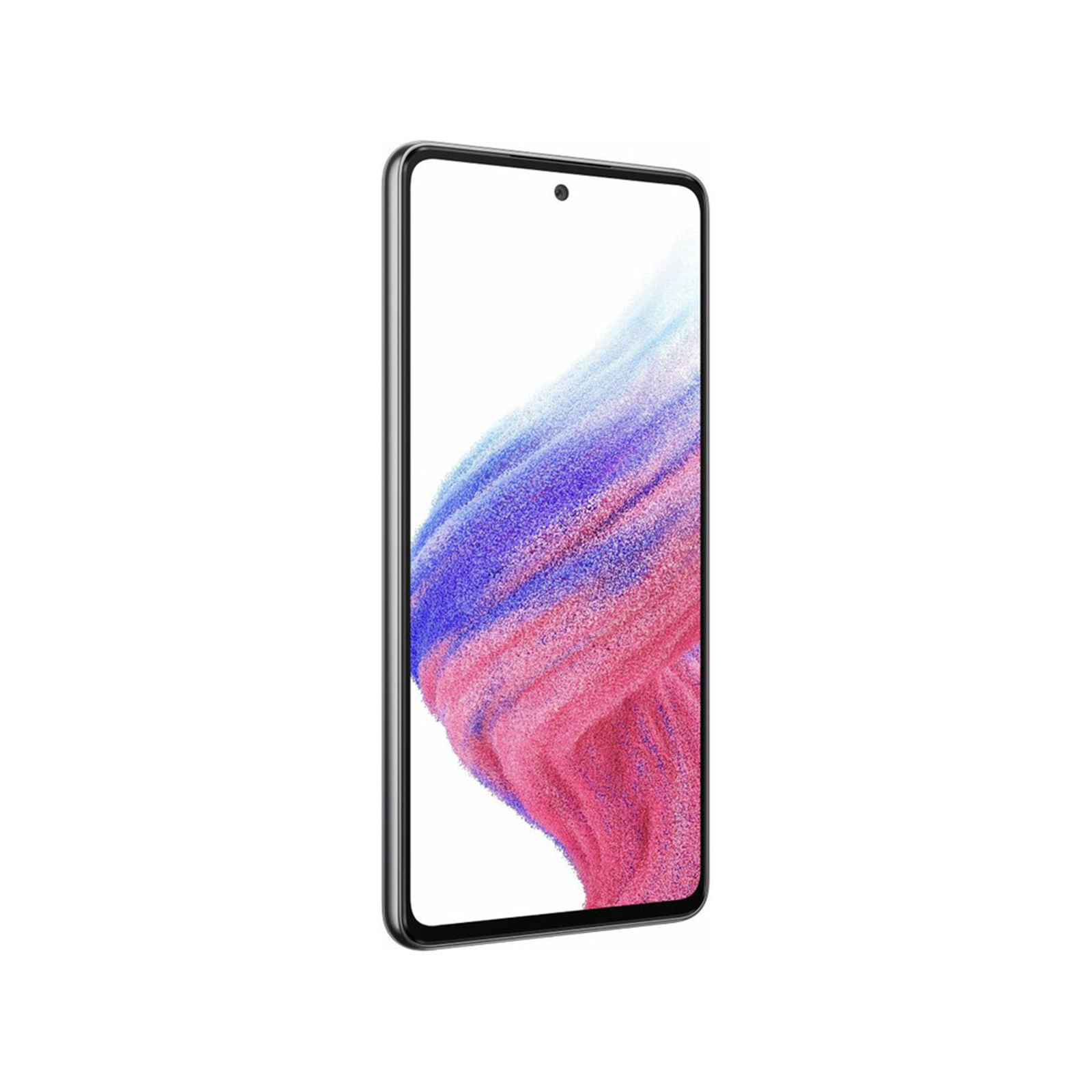 نمای سه رخ گوشی موبایل سامسونگ مدل Galaxy A53 ظرفیت ۱۲۸ گیگابایت و رم 8 گیگابایت رنگ مشکی