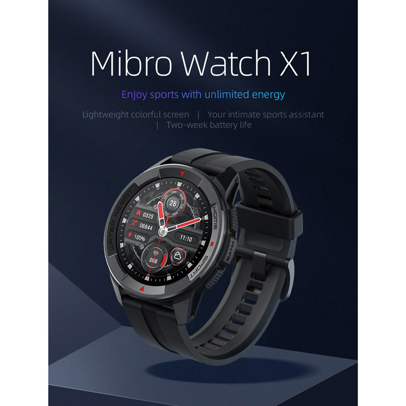 ساعت هوشمند شیائومی مدل Mibro Watch X1