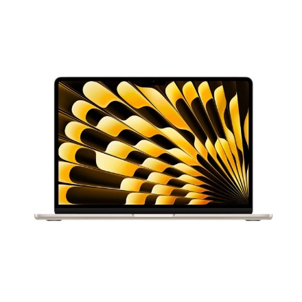 لپ تاپ 13.6 اینچی اپل مدل MacBook Air MRXT3 2024 ZPA-M3-8GB RAM-256GB SSD