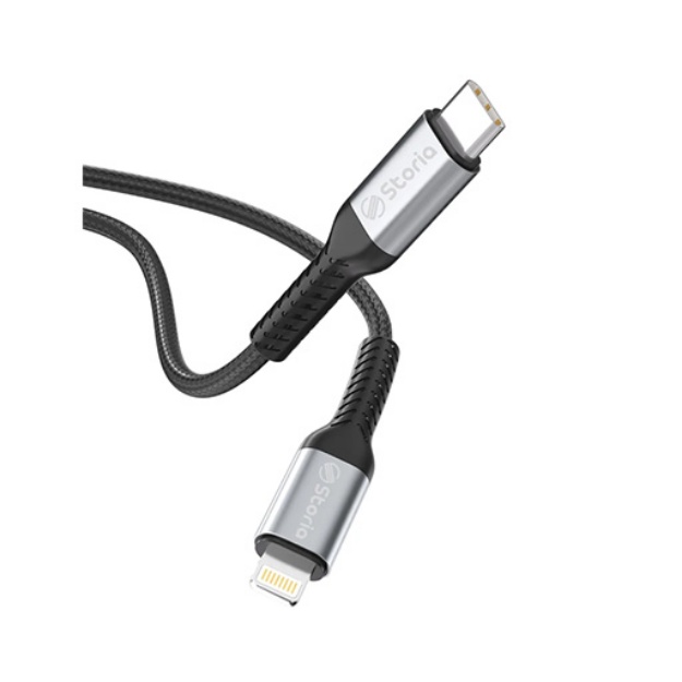 کابل تبدیل USB-C به لایتنینگ استوریا مدل ST-DC02